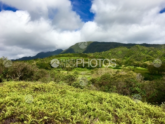 Tahiti iti, View from the plateau de Taravao