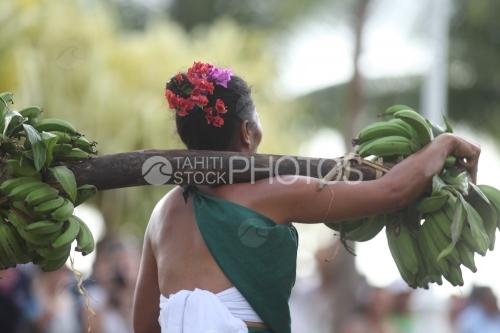 Traditionnal Race bearing fruit, Course Ã  pied des porteurs de fruits