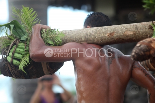 Traditionnal Race bearing fruit, Course Ã  pied des porteurs de fruits