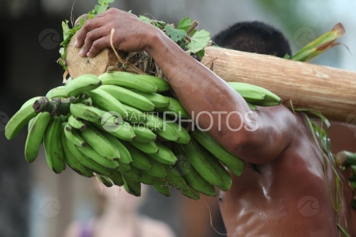 Traditionnal Race bearing fruit, Course Ã  pied des porteurs de fruits