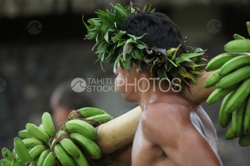 Traditionnal Race bearing fruit, Course Ã  pied des porteurs de fruits