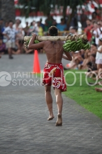 Traditionnal Race bearing fruit, Course Ã  pied des porteurs de fruits