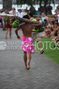 Traditionnal Race bearing fruit, Course Ã  pied des porteurs de fruits