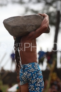 Contest stone holders, Concours des Porteurs de pierre