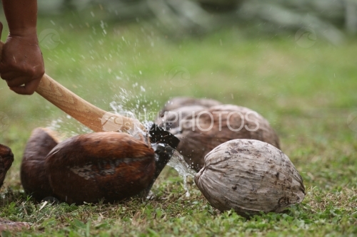 Coprah, Coconut oil confection, 