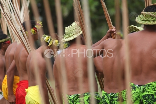 Traditional Spear contest, Compétition de lancer de javelot traditionnel