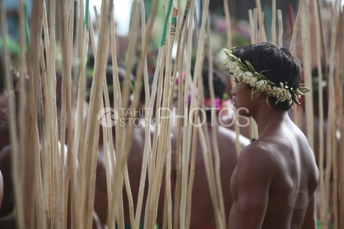 Tahitian and Traditional Spear Contest, Lanceurs de Javelots Traditionnels Polynésiens