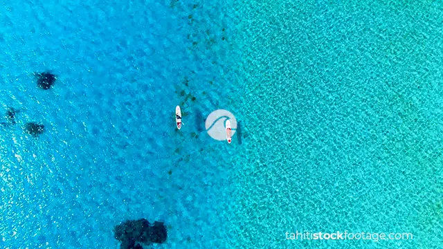 Lagoon aerial footage